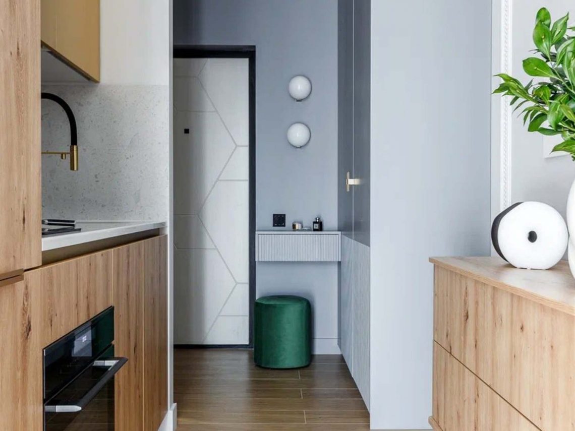 Lakberendező trükkök: a legtöbbet kellett kihozni 24 négyzetméterből