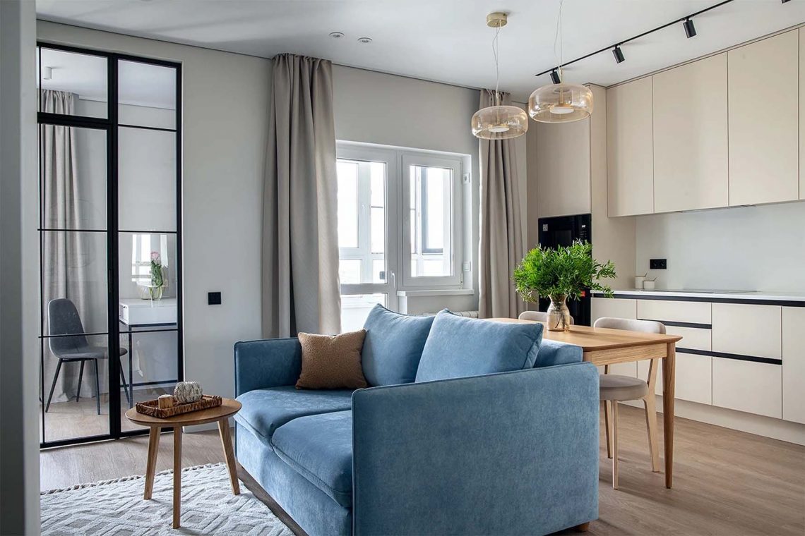 Legyen könnyed, tűnjön nagyobbnak a tér: fiatal házaspár 46m2-es új otthona