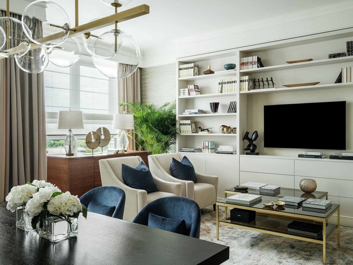 Modern klasszikus stílust választott a gyermekes család a 84 m2-es otthonában