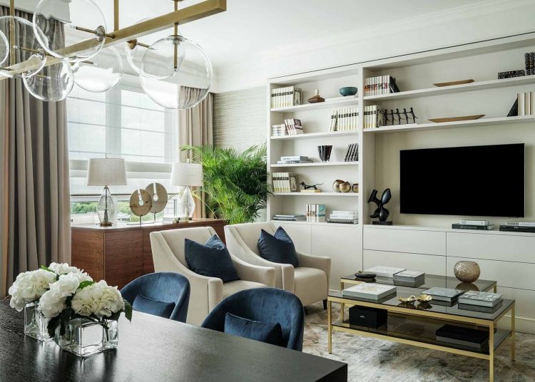 Modern klasszikus stílust választott a gyermekes család a 84 m2-es otthonában