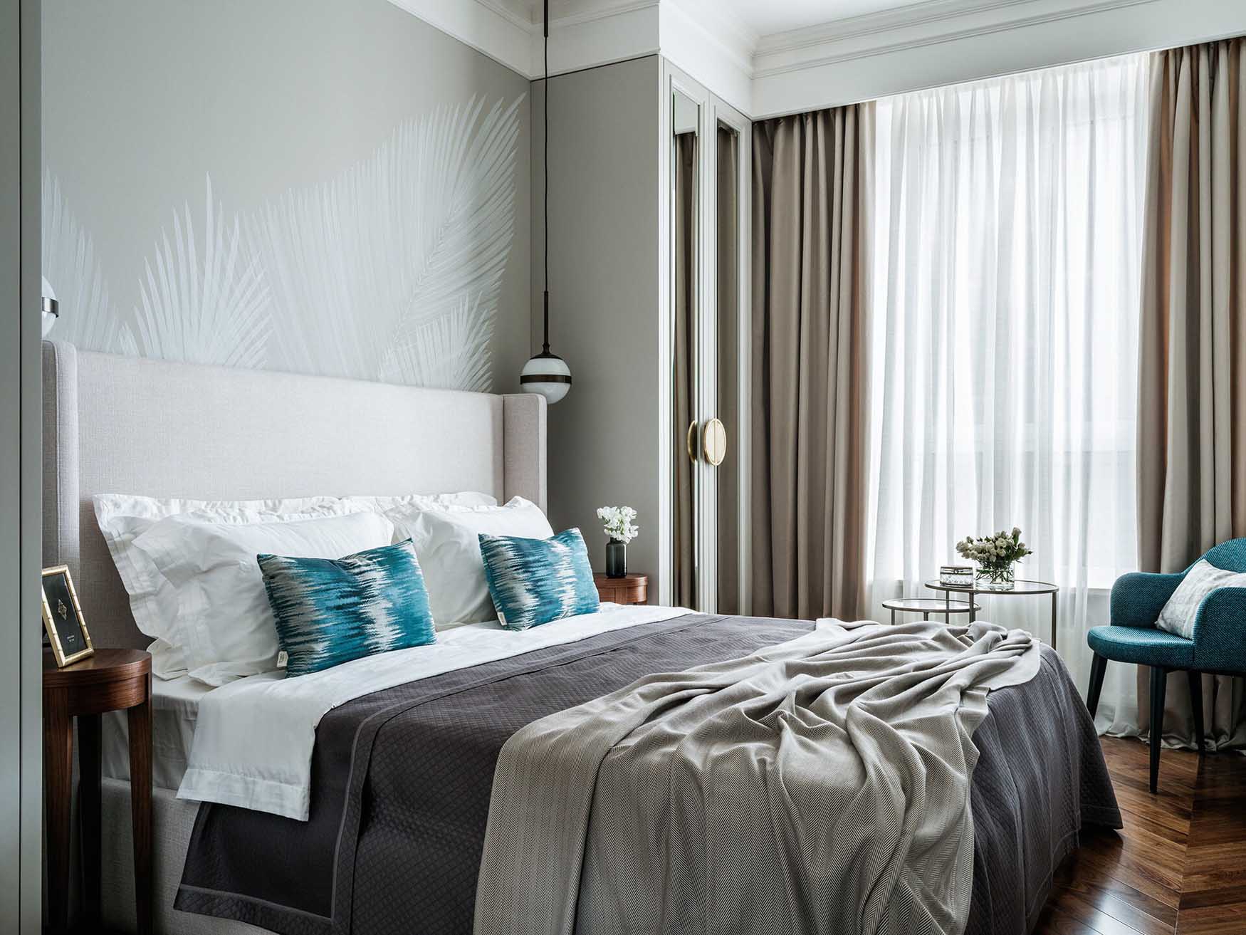 Modern klasszikus stílust választott a gyermekes család a 84 m2-es otthonában