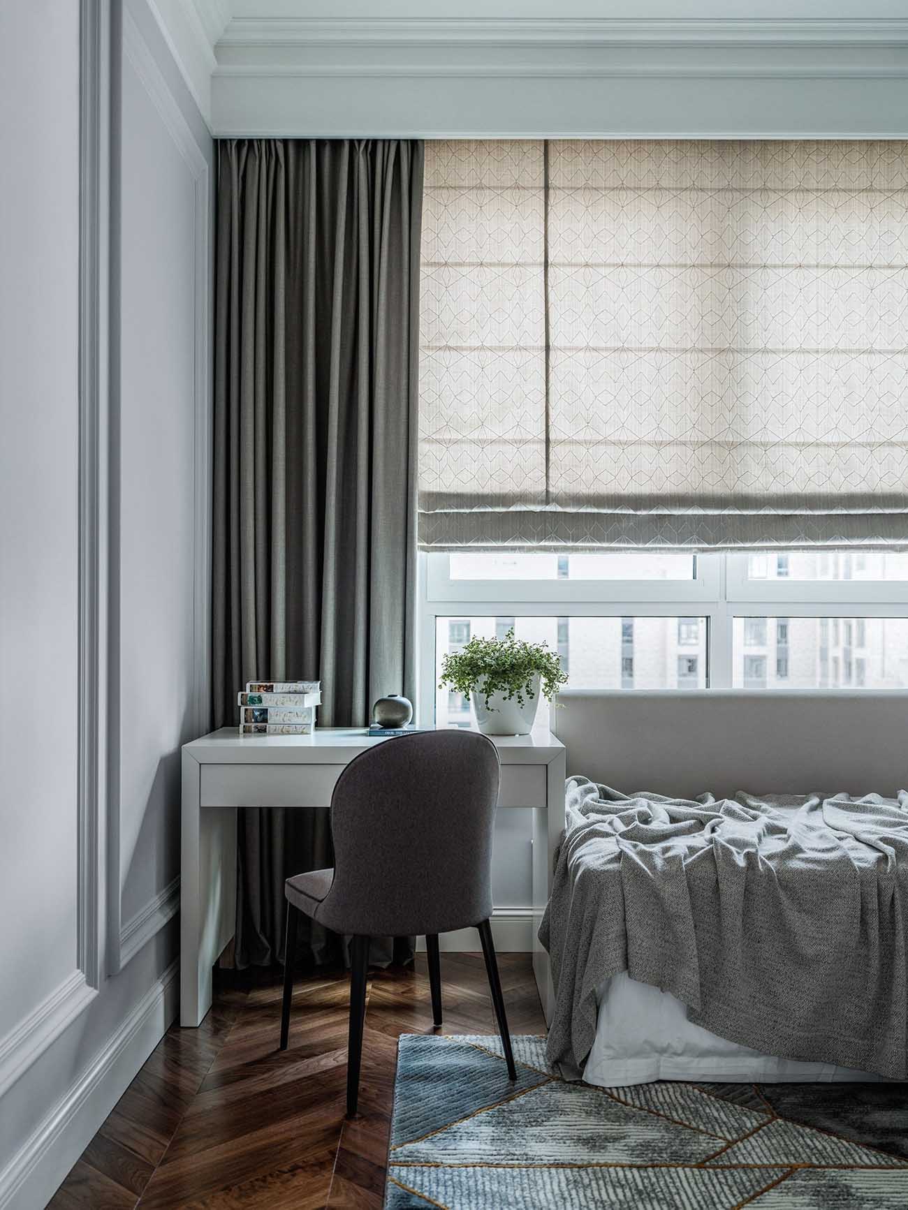 Modern klasszikus stílust választott a gyermekes család a 84 m2-es otthonában