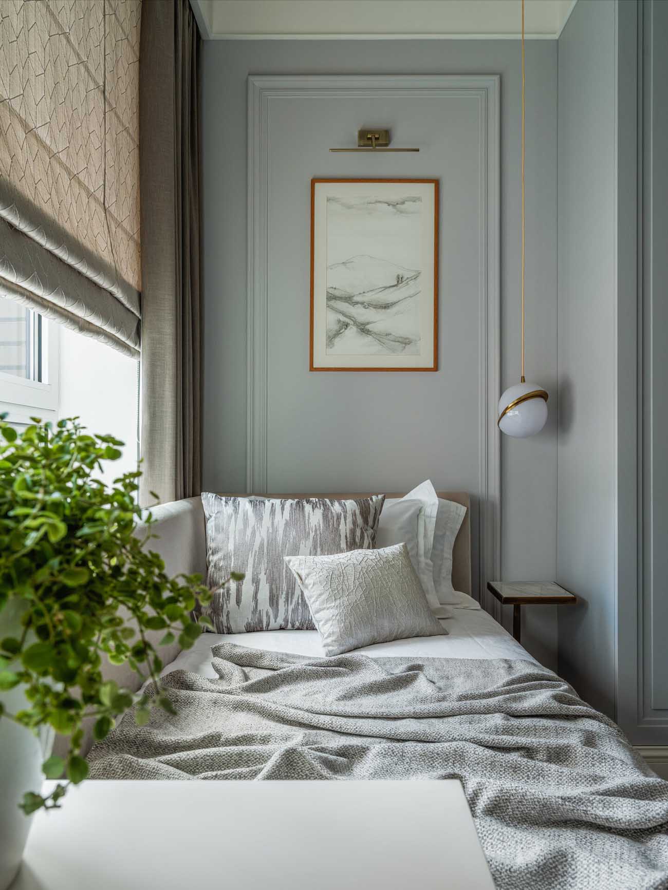 Modern klasszikus stílust választott a gyermekes család a 84 m2-es otthonában