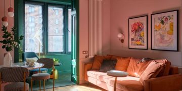 Nincsenek fehér falak - fiatal nő 46 m2-es otthona életteli enteriőrrel