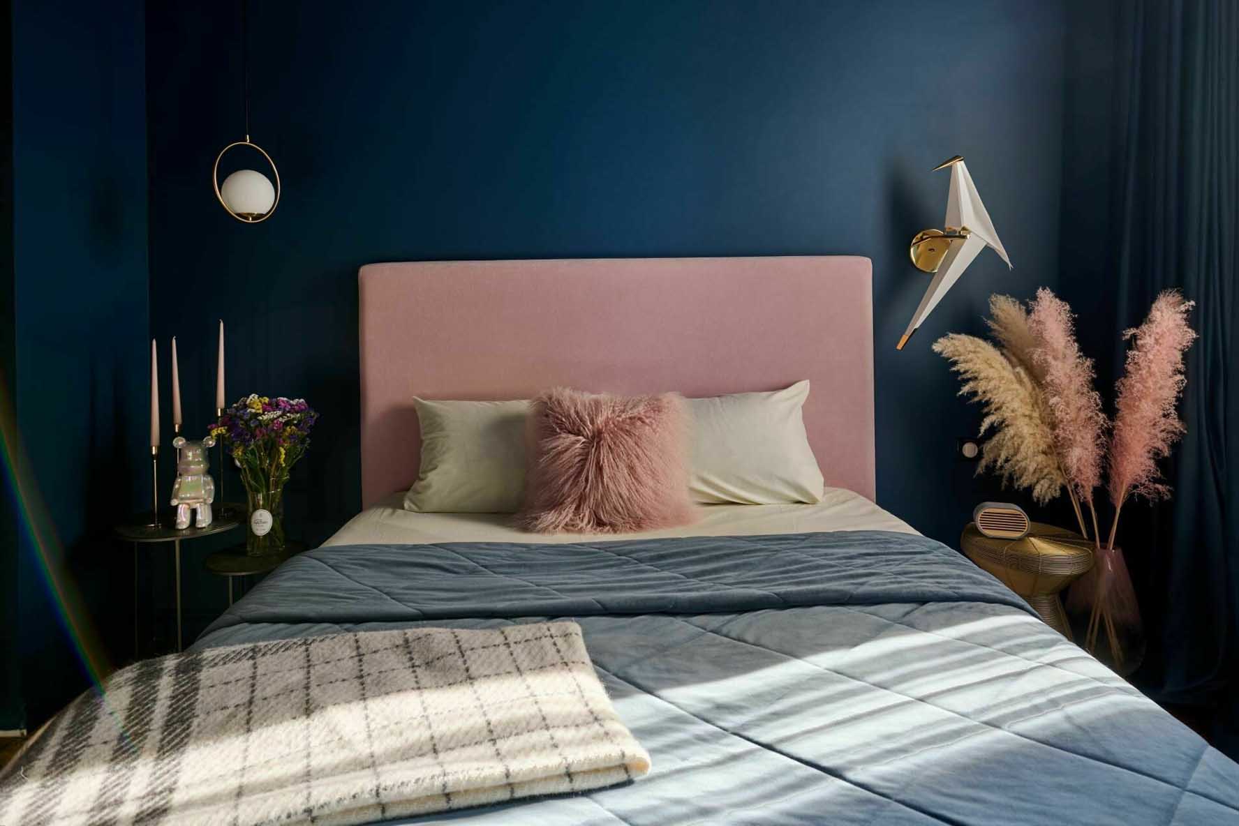 Nincsenek fehér falak - fiatal nő 46 m2-es otthona életteli enteriőrrel Nincsenek fehér falak - fiatal nő 46 m2-es otthona életteli enteriőrrel