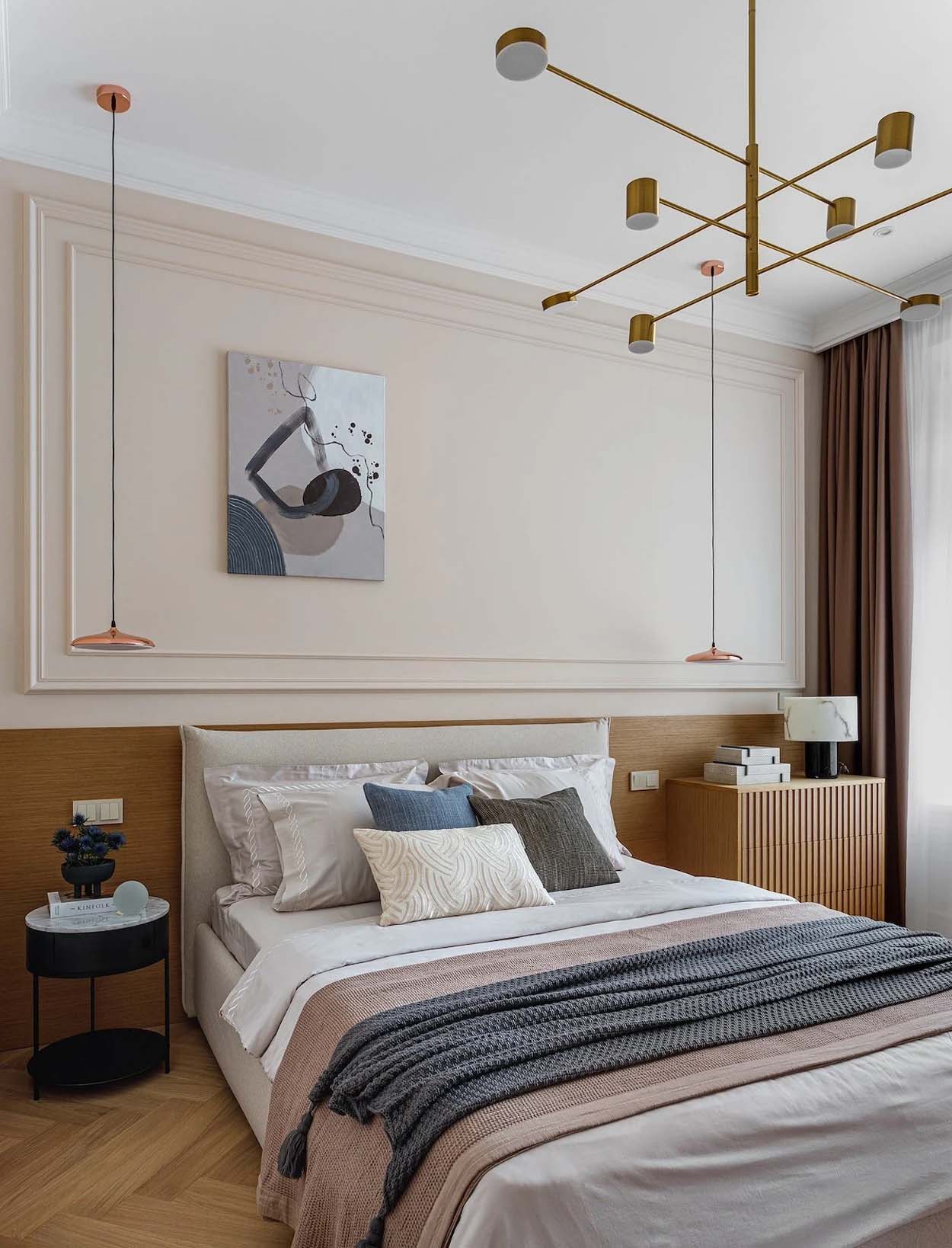 A nyugalom szigete: Kortárs elegancia és funkcionalitás fiatal nő 49 m2-es lakásában