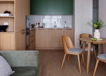 Pályakezdő fiatal lánynak rendezték be a 38 m2-es, egyszobás lakást