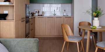 Pályakezdő fiatal lánynak rendezték be a 38 m2-es, egyszobás lakást