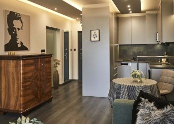 Panellakás átváltozás: férfias elegancia és wellness