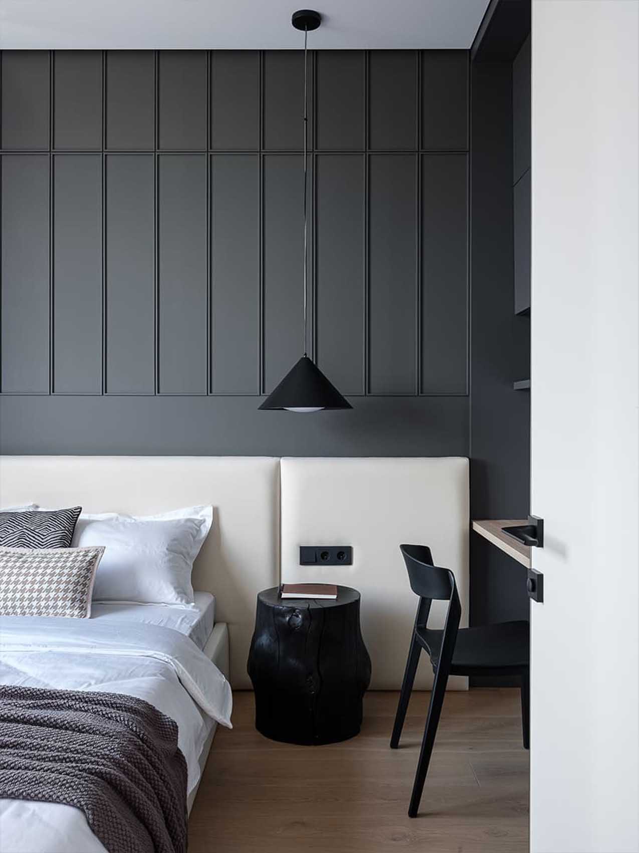 Szürke szín adja a lakás egyedi karakterét: nagyvárosi elegancia kis alapterületen Szürke szín adja a lakás egyedi karakterét: nagyvárosi elegancia kis alapterületen