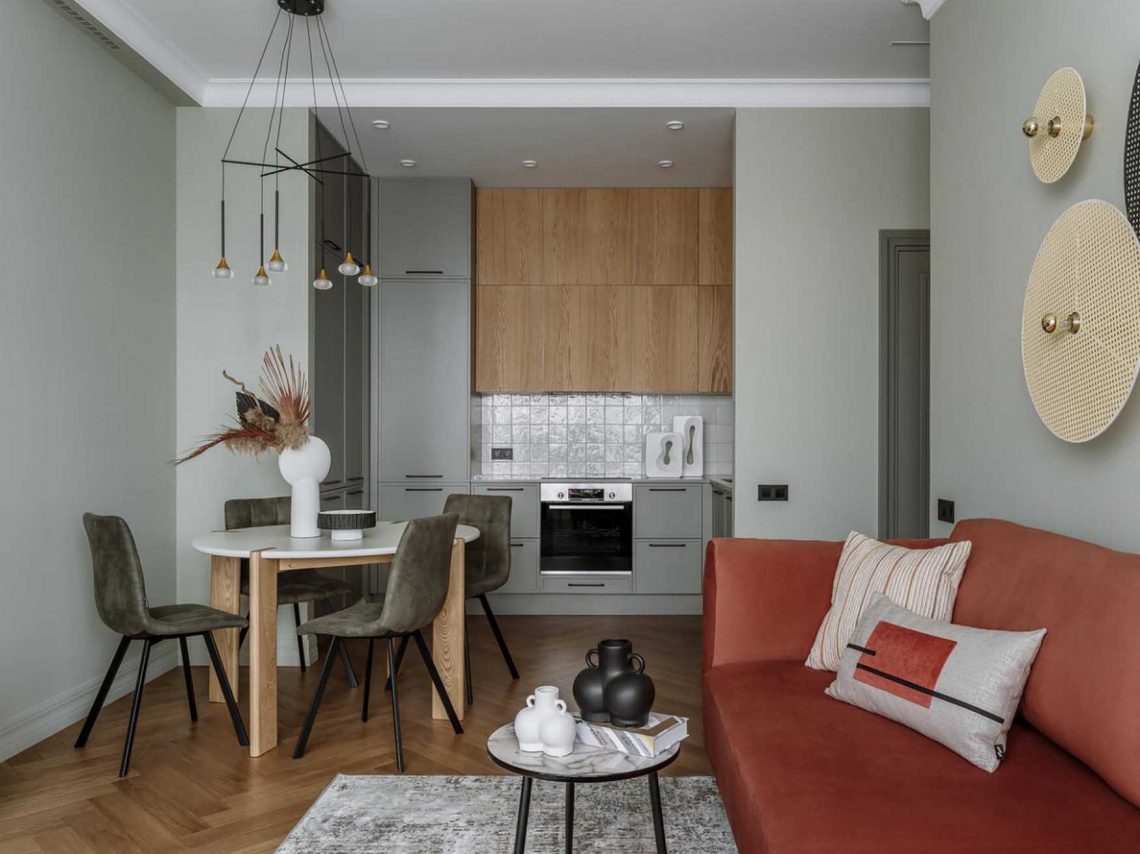 Lakberendező otthona 56 m2-en: Kis lakás, nagy ötletek