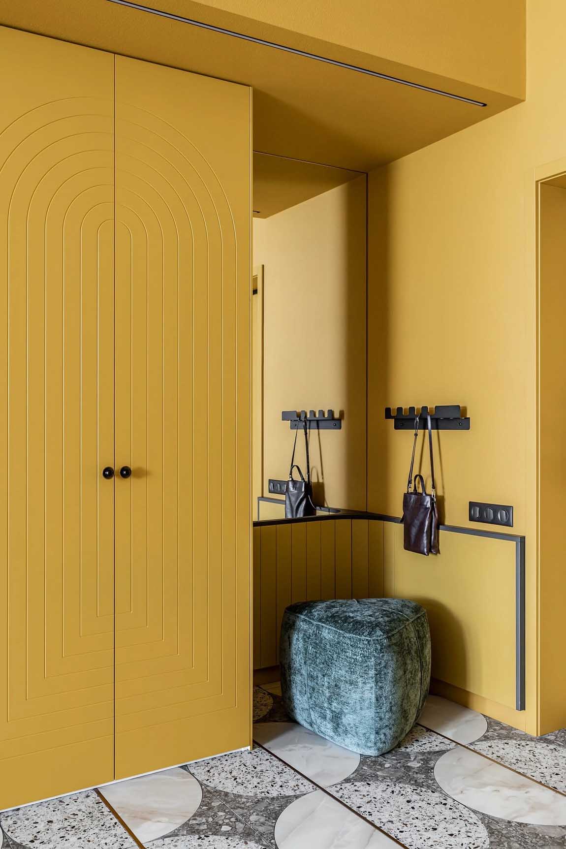 A "színes doboz" előszoba A "színes doboz" előszoba