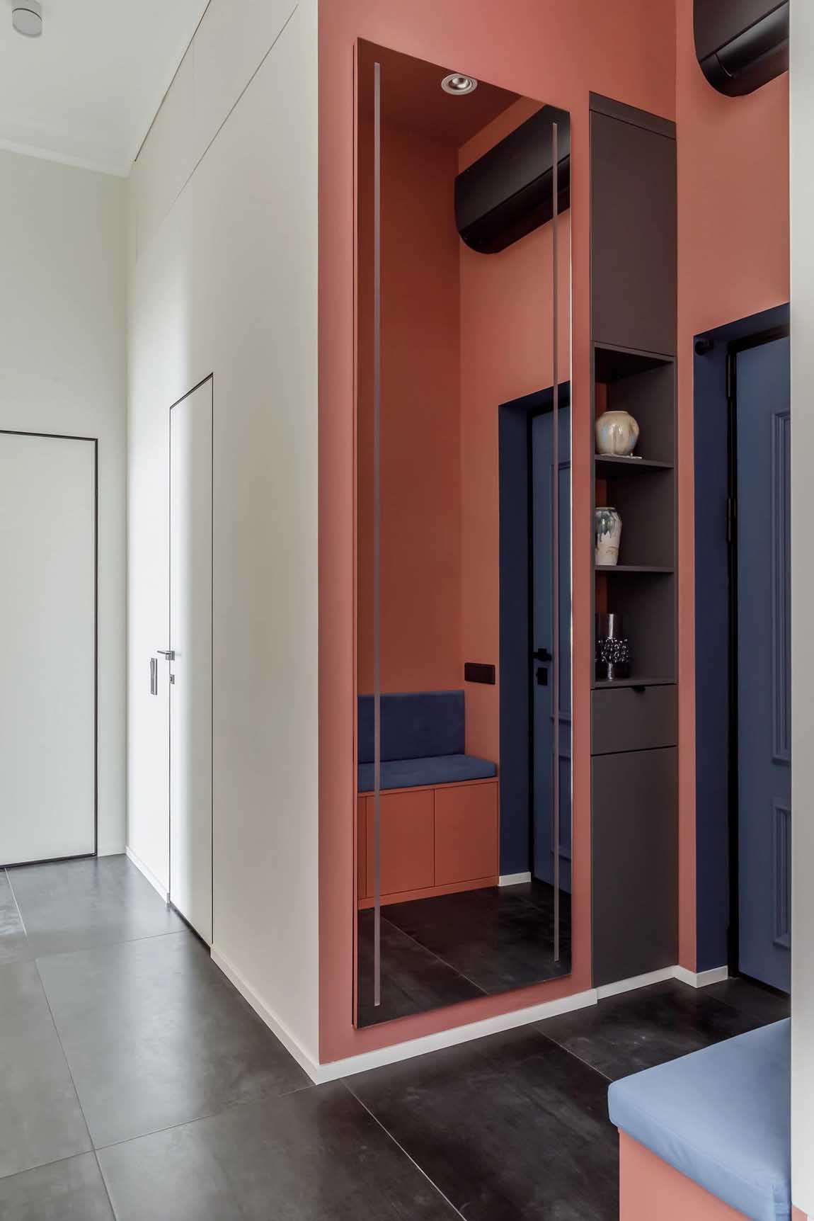 A "színes doboz" előszoba A "színes doboz" előszoba