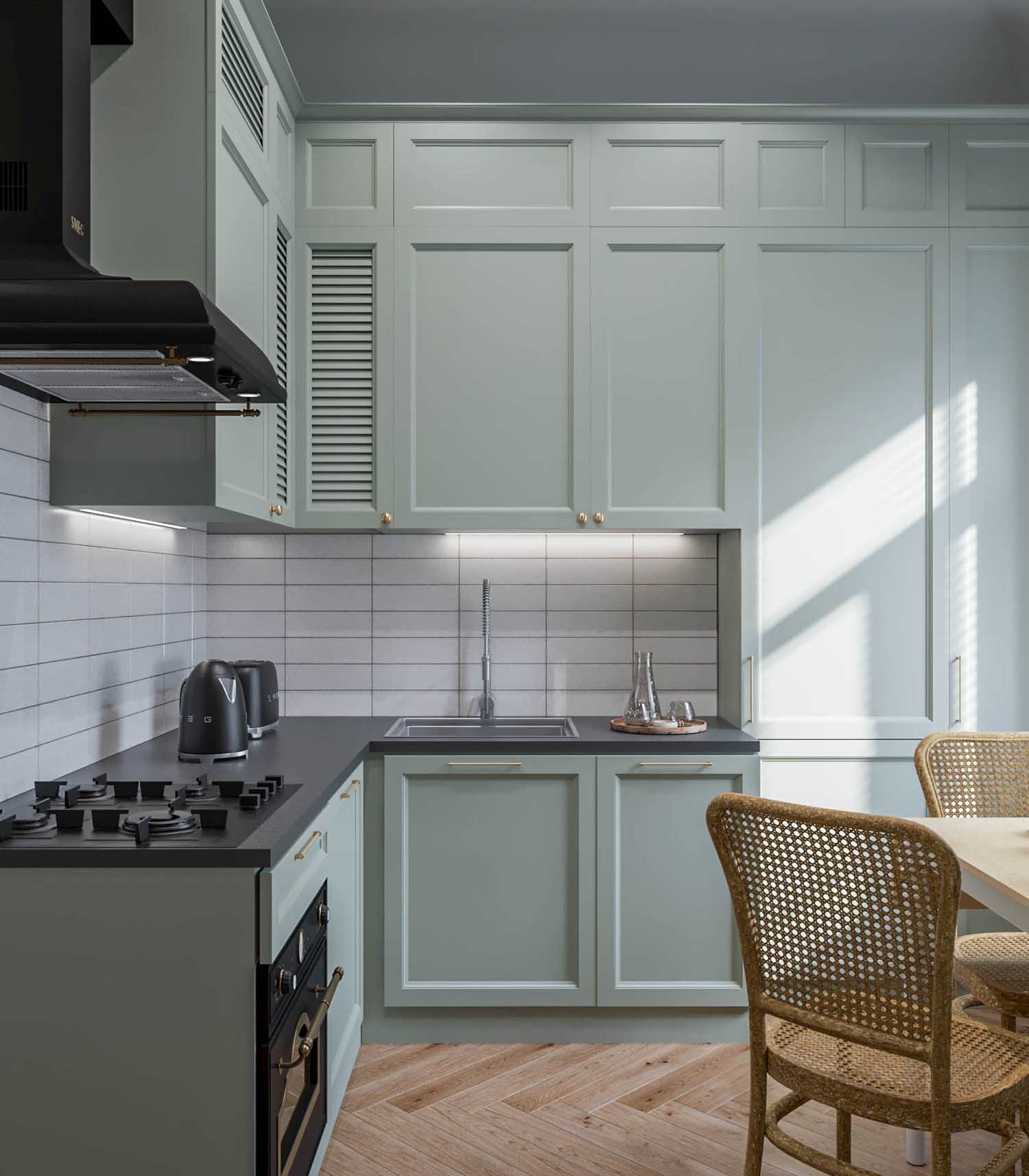 Család otthona régi polgári épületben: nem rontották el minimalizmussal Család otthona régi polgári épületben: nem rontották el minimalizmussal