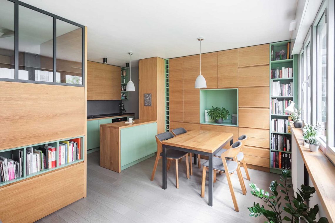 Tökéletes helykihasználás egyedi bútorokkal