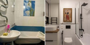 Elavult fürdőszoba és WC átalakítása kényelmes, modern térré