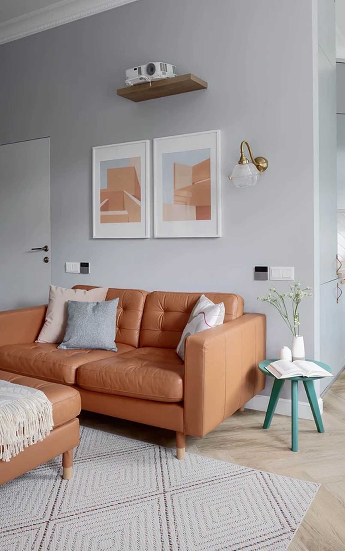 Nagy költségek nélkül igényes felújítás: házaspár 59 m2-es lakása Nagy költségek nélkül igényes felújítás: házaspár 59 m2-es lakása