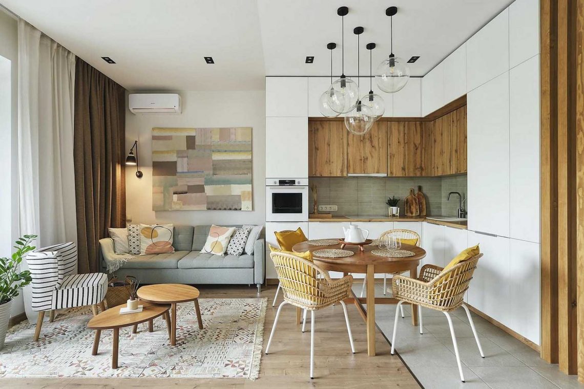 Inspiráló otthon drága megoldások nélkül: fiatal nő 70 m2-es lakása