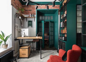 Kreatív otthoni munkához kialakított hangulatos, 41m2-es lakás