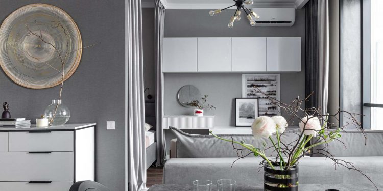 Lakásfelújítás kevés pénzből, szürke árnyalatokkal 40 m2-en