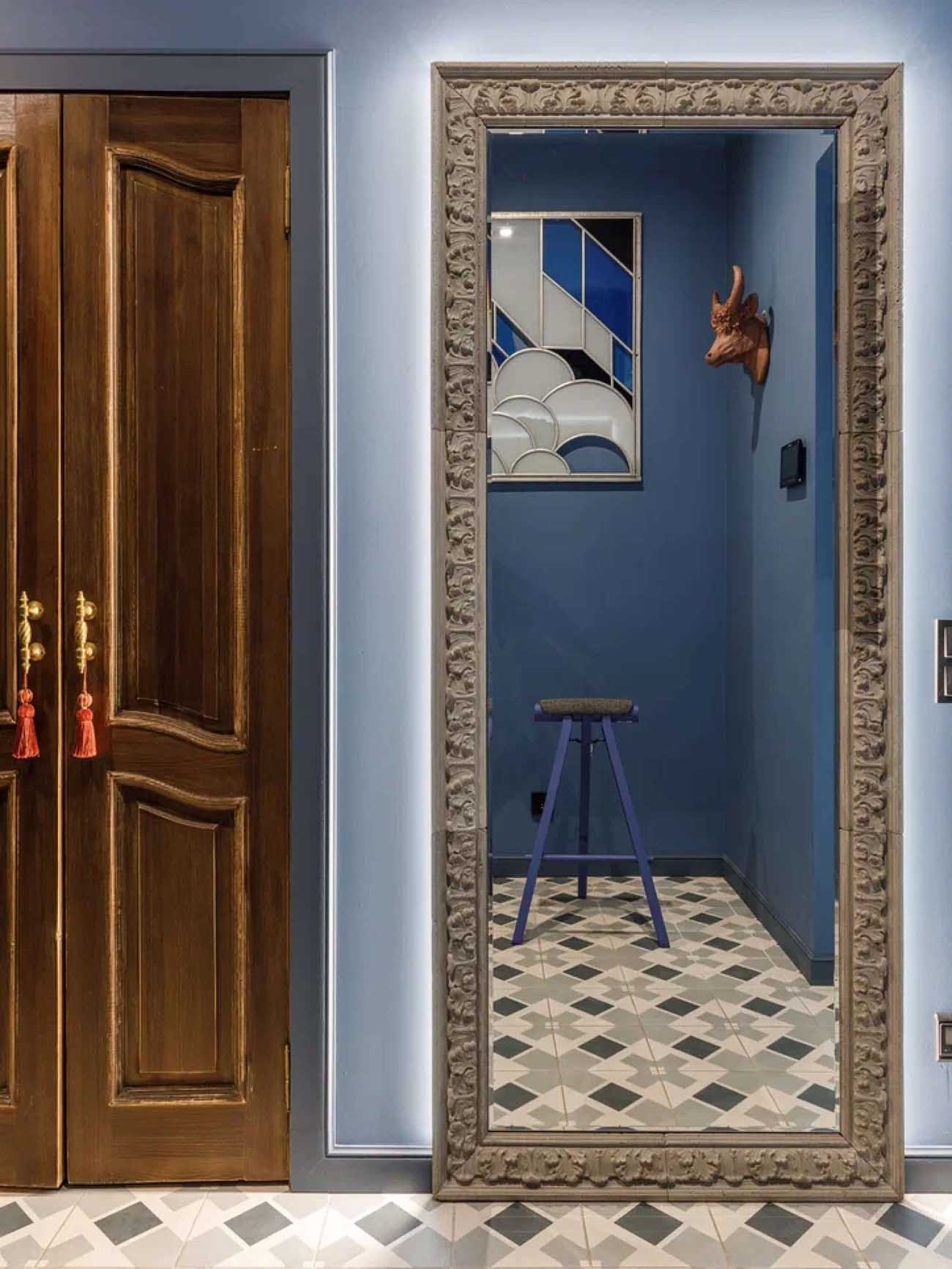 Beton, üvegtégla, nagy belmagasság és érdekes alaprajz 60m2-en Beton, üvegtégla, nagy belmagasság és érdekes alaprajz 60m2-en