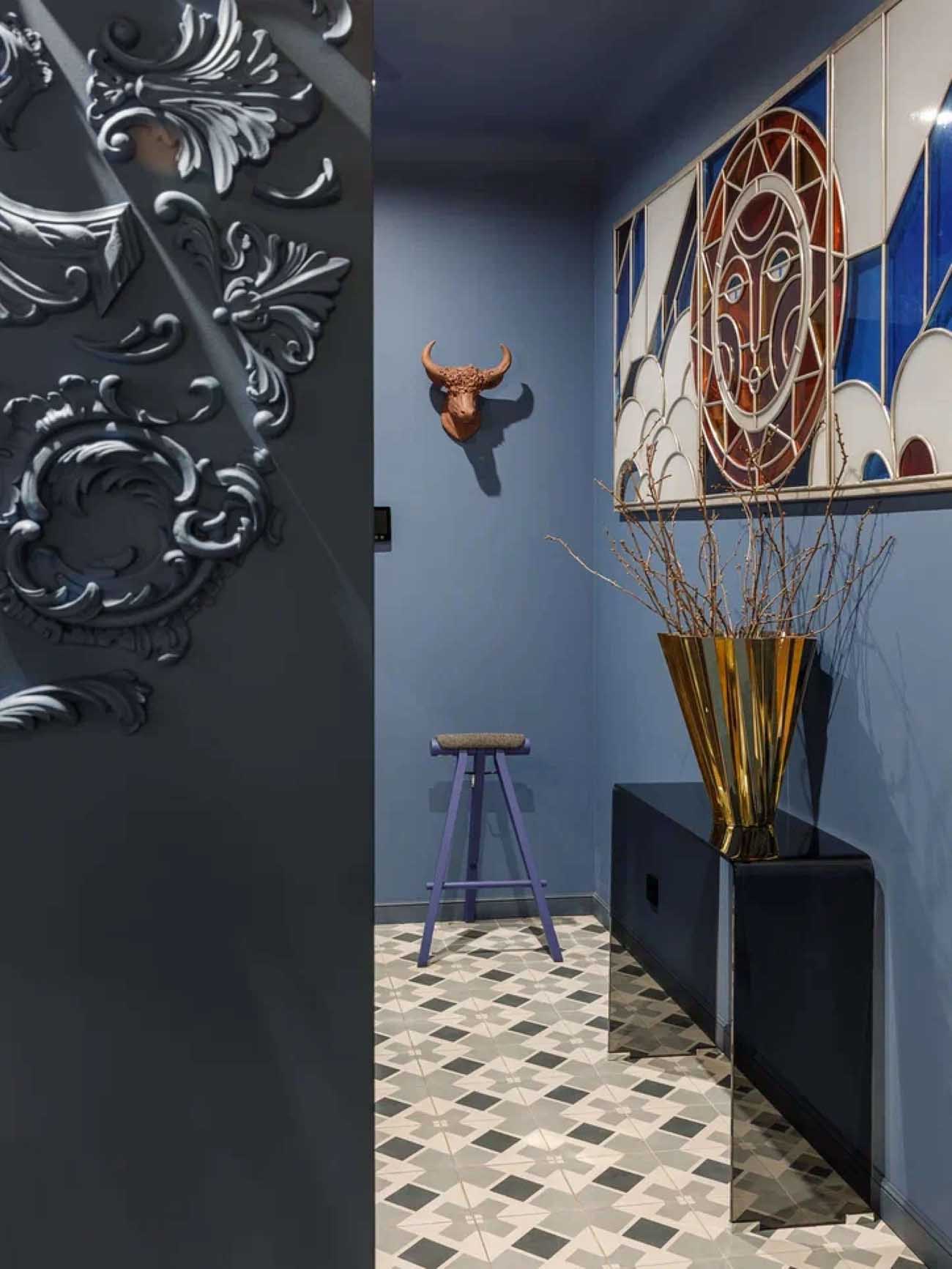 Beton, üvegtégla, nagy belmagasság és érdekes alaprajz 60m2-en Beton, üvegtégla, nagy belmagasság és érdekes alaprajz 60m2-en