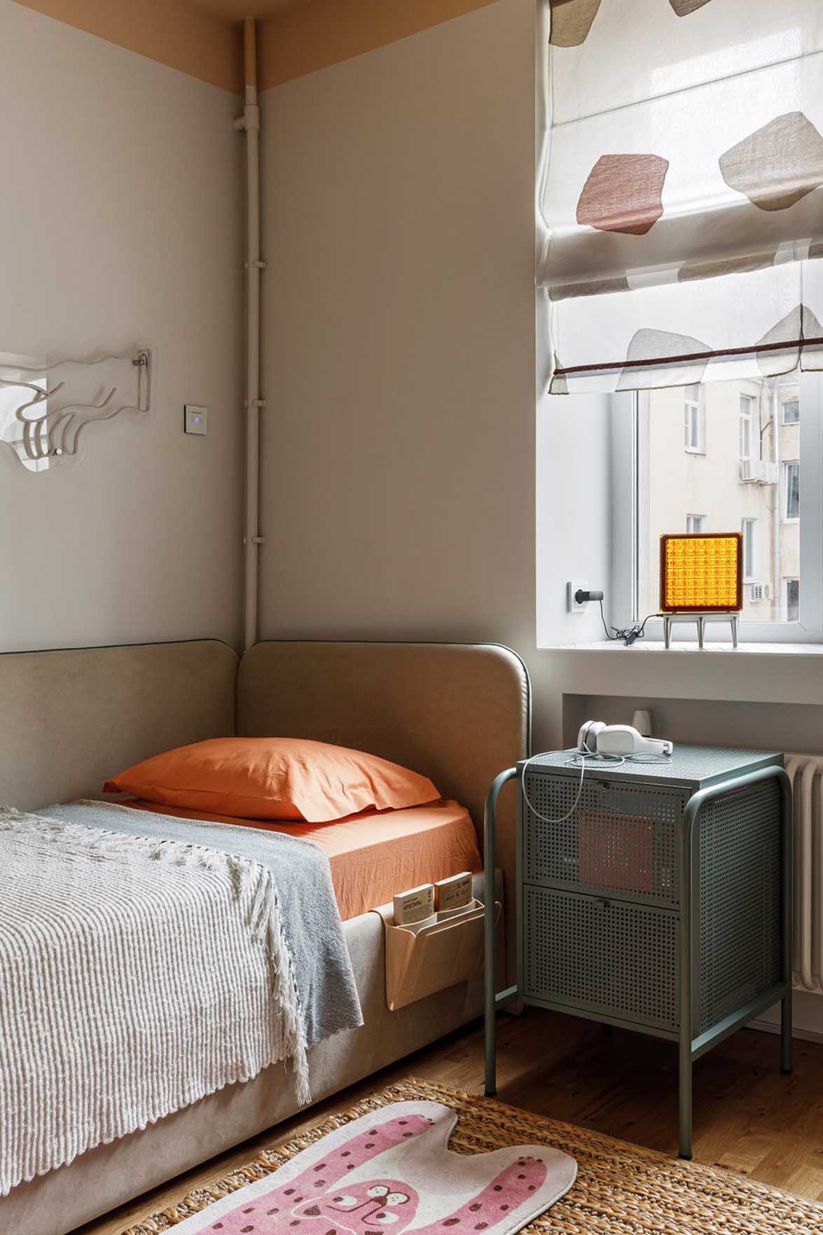 Beton, üvegtégla, nagy belmagasság és érdekes alaprajz 60m2-en Beton, üvegtégla, nagy belmagasság és érdekes alaprajz 60m2-en