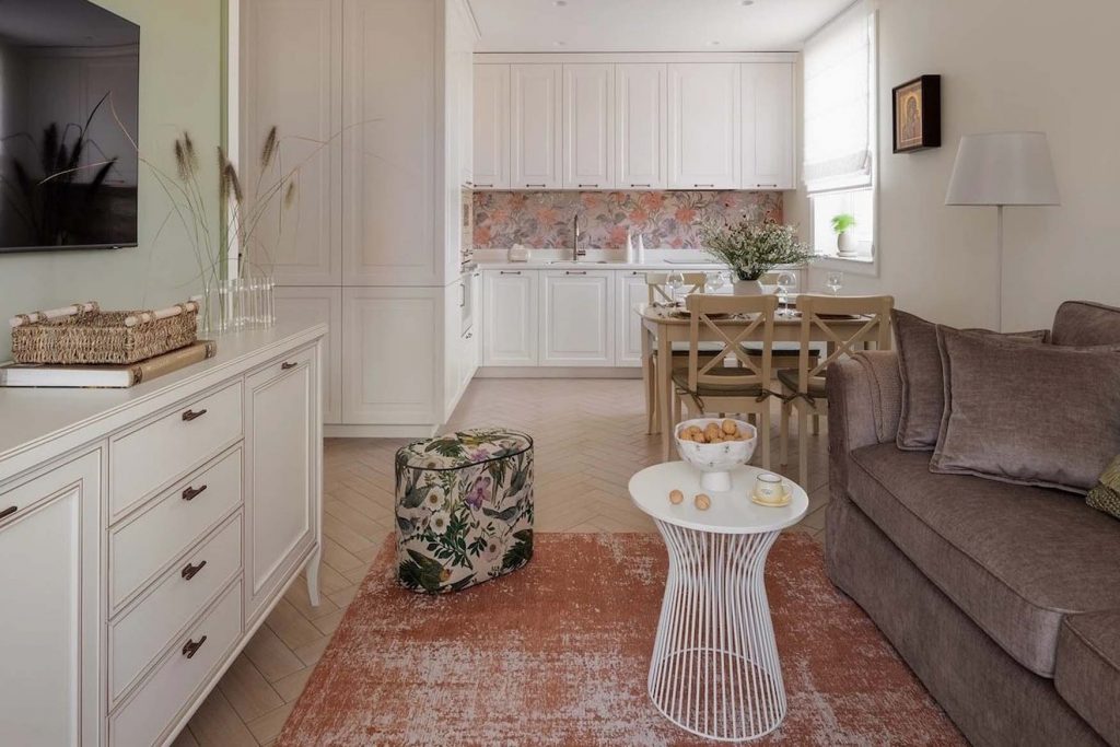 Modern klasszikus stílus provence-i elemekkel fűszerezve