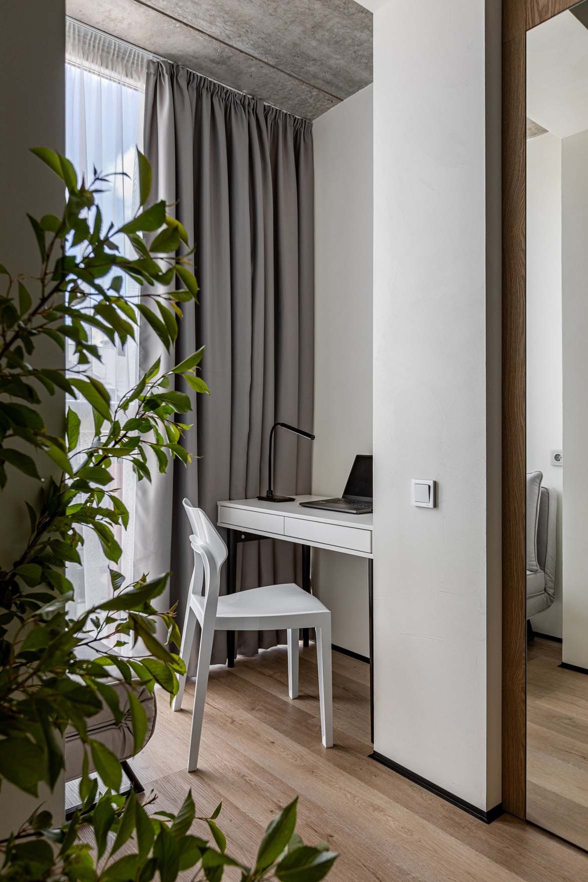 Modern ipari stílusban újította fel a házaspár a 30 m2-es lakást