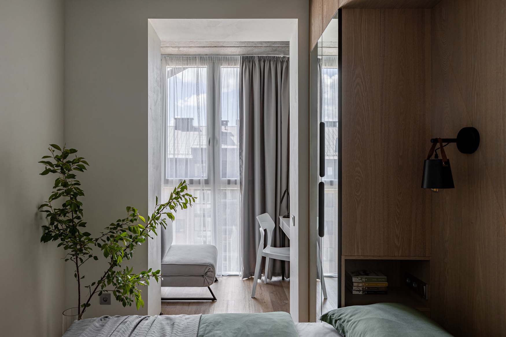 Modern ipari stílusban újította fel a házaspár a 30 m2-es lakást