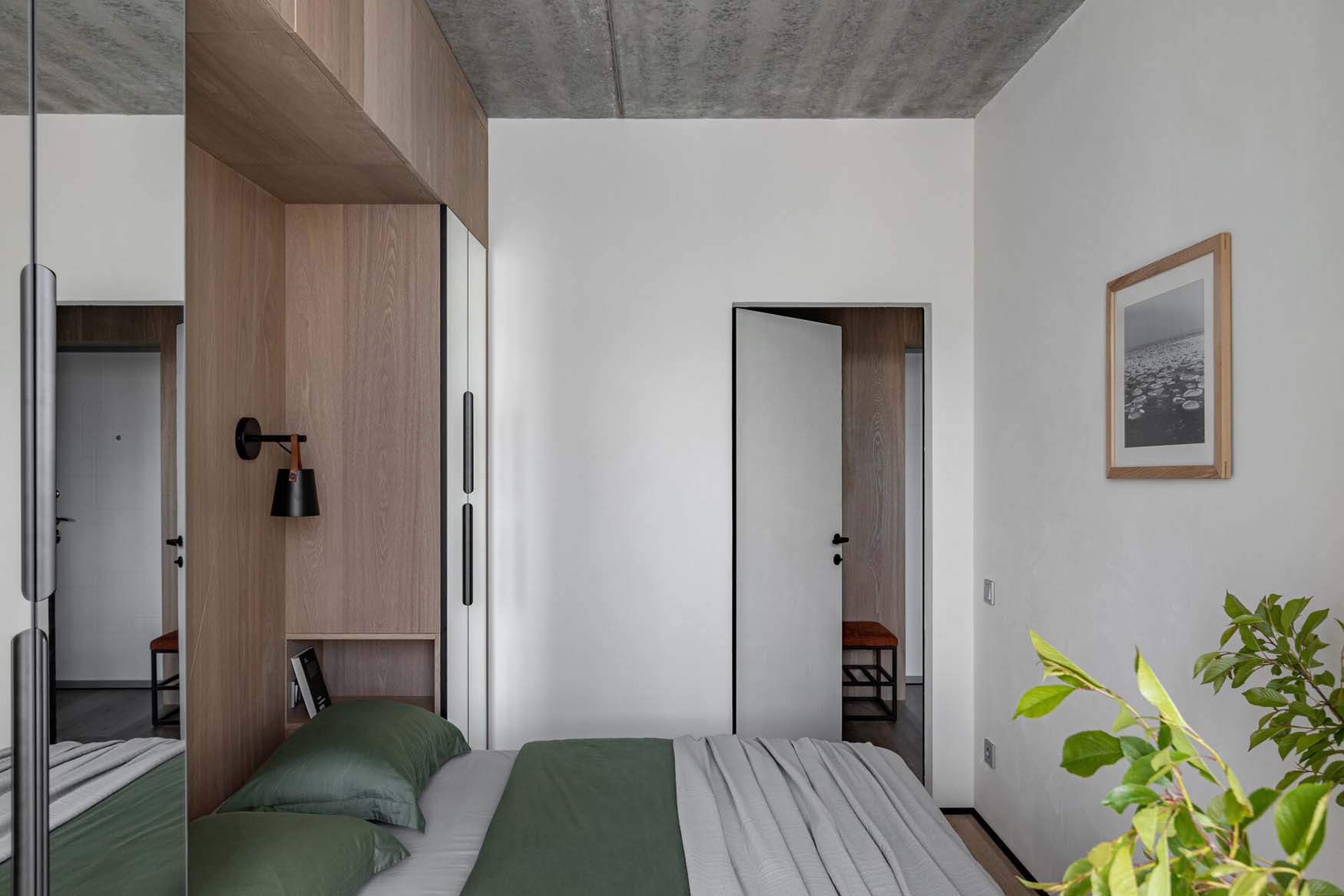 Modern ipari stílusban újította fel a házaspár a 30 m2-es lakást