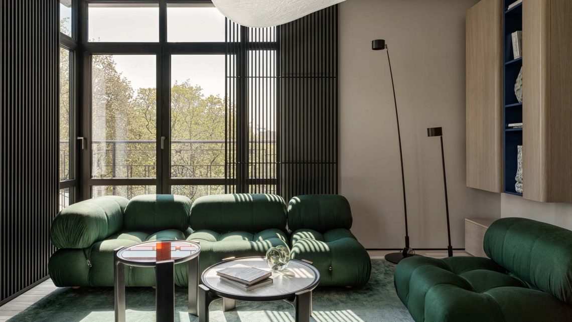 Ne legyen unalmas pasztell - hölgy 62 m2-es modern lakása karakteres színvilággal