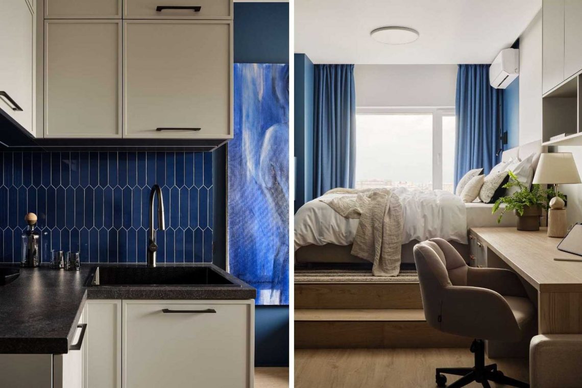 Szuper funkcionális élettér szerény, 2x18 m2-es alapterületen