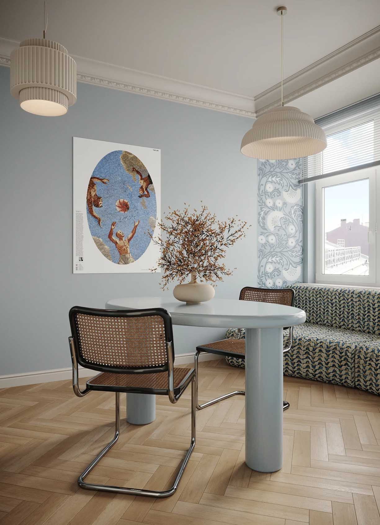 Nagymamától örökölt tárgyak is helyet kaptak a 40 m2-es lakásban Nagymamától örökölt tárgyak is helyet kaptak a 40 m2-es lakásban