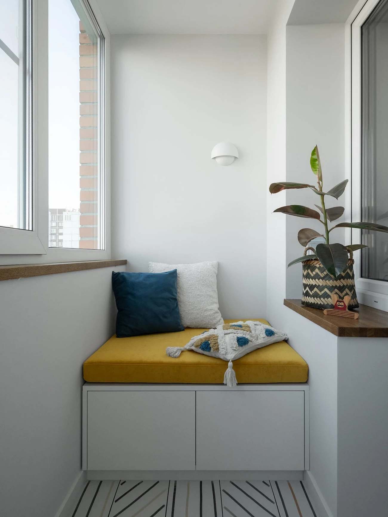 60 m2-es lakás átalakítása fiatal családnak zöld árnyalatokkal