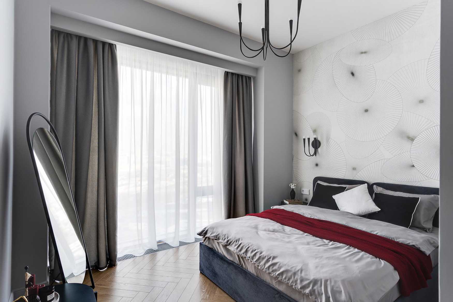 Üzletasszony modern lakása szokatlan konyha kialakítással, 45 m2 Üzletasszony modern lakása szokatlan konyha kialakítással, 45 m2