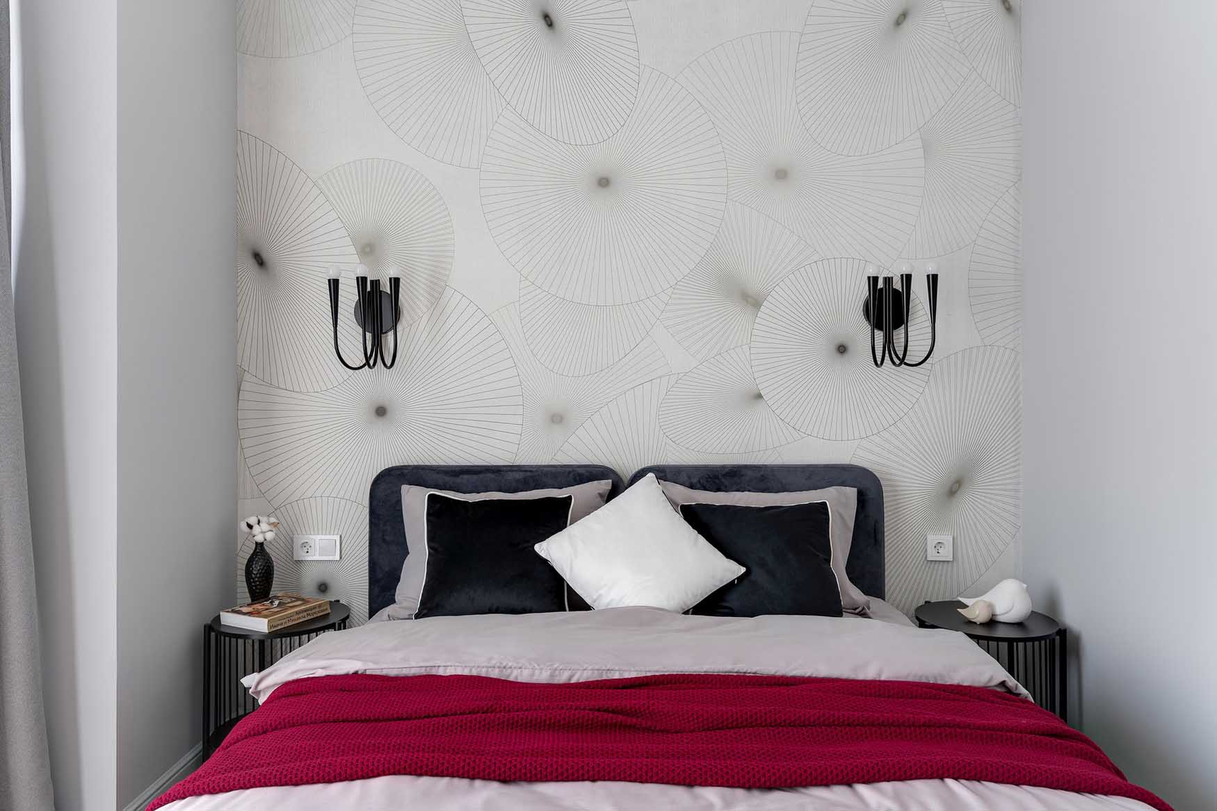 Üzletasszony modern lakása szokatlan konyha kialakítással, 45 m2 Üzletasszony modern lakása szokatlan konyha kialakítással, 45 m2