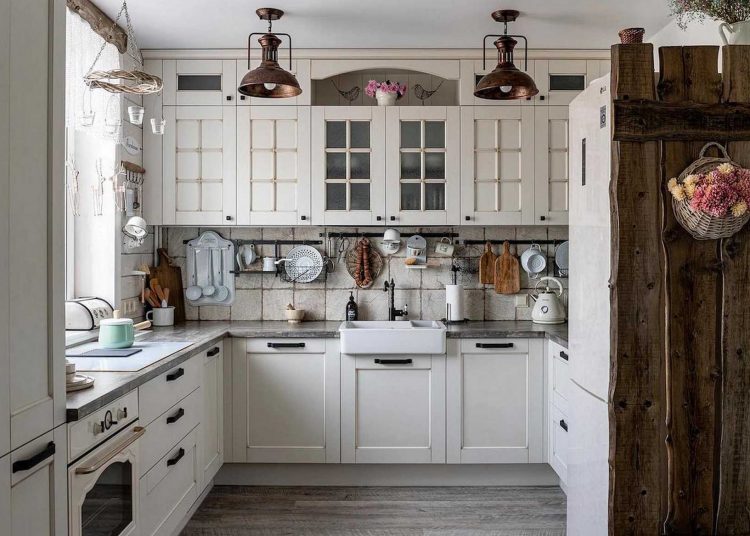 Vidéki életérzés városi lakásban: farmhouse stílus és kreatív ötletek, 82 m2