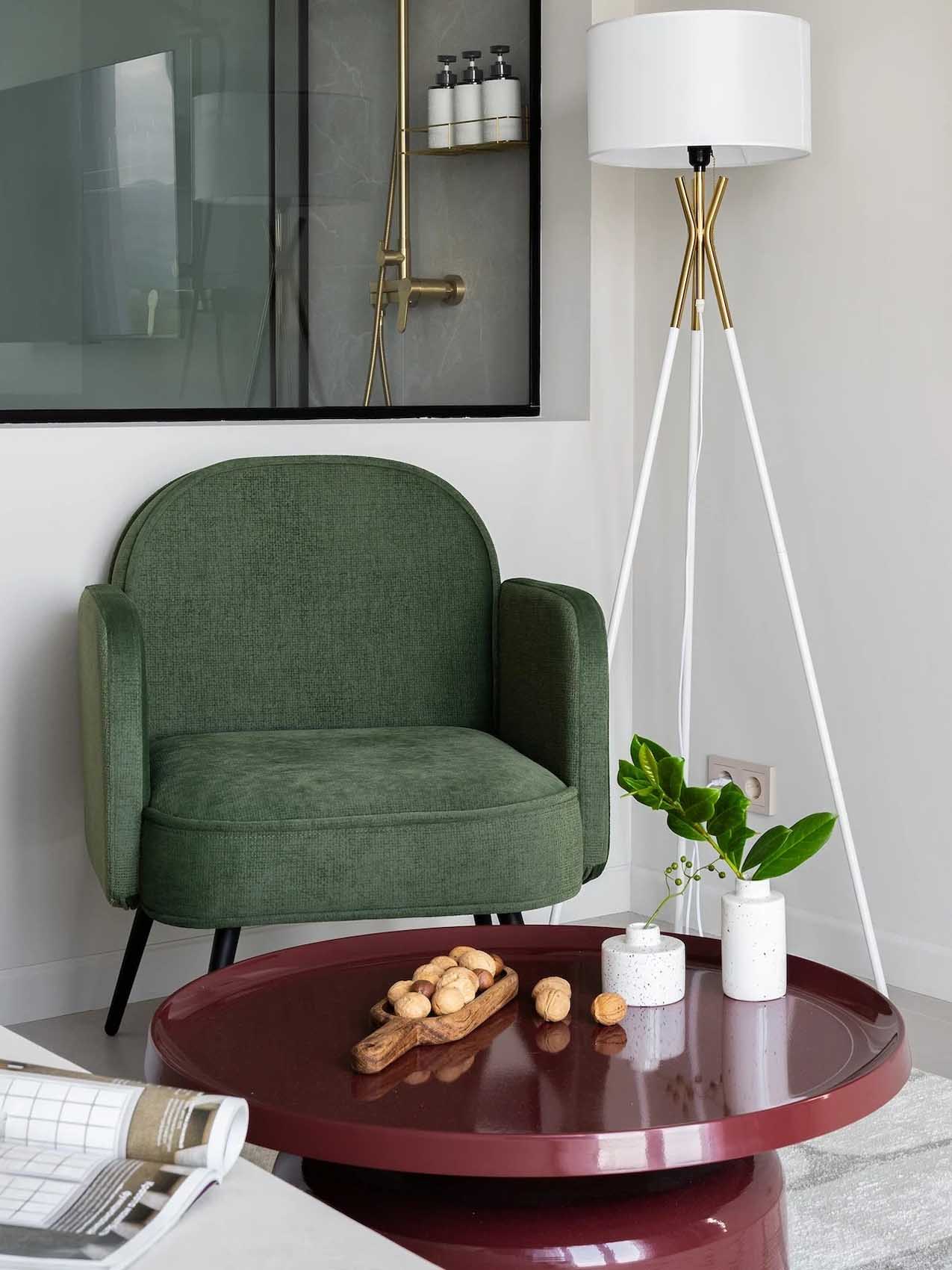 Vízparti lakóparkban, nyaralásokhoz vásárolt 44 m2-es lakás berendezése Vízparti lakóparkban, nyaralásokhoz vásárolt 44 m2-es lakás berendezése