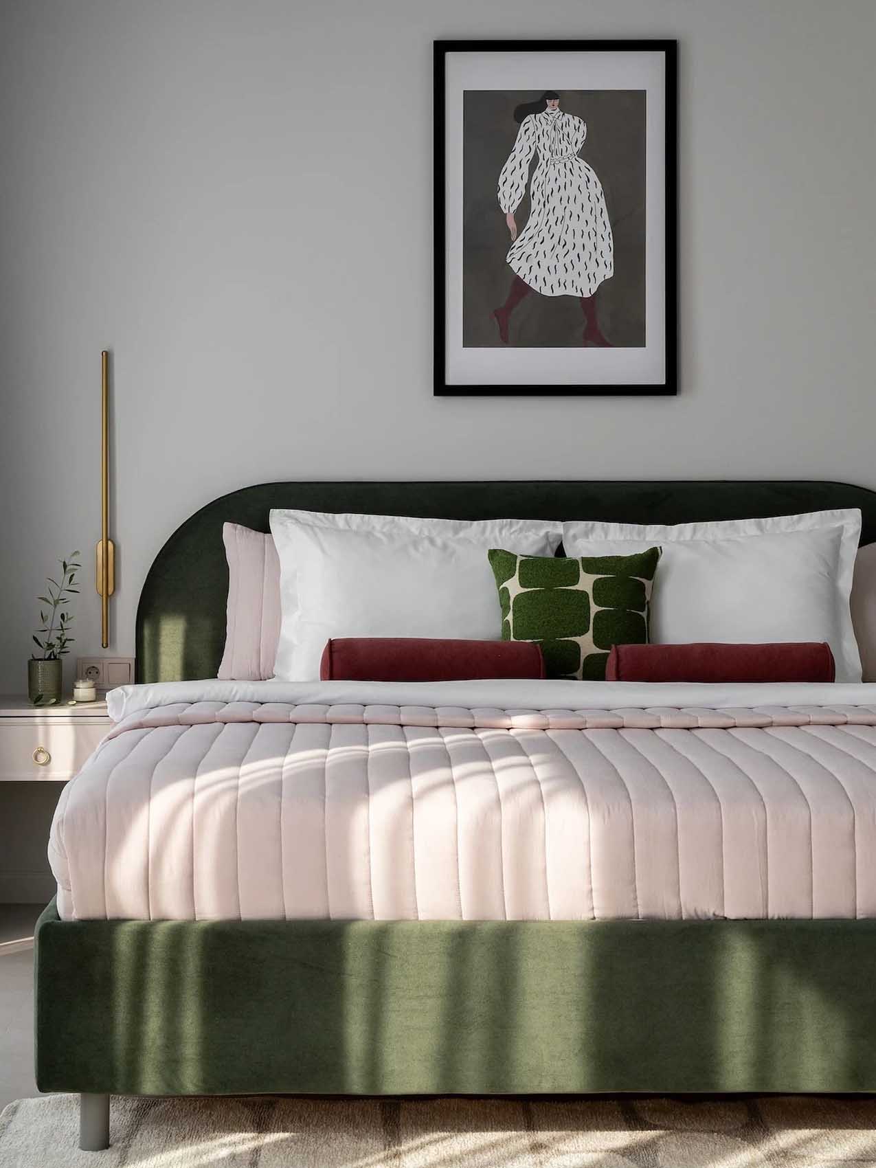 Vízparti lakóparkban, nyaralásokhoz vásárolt 44 m2-es lakás berendezése Vízparti lakóparkban, nyaralásokhoz vásárolt 44 m2-es lakás berendezése