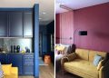 21 m2-es garzon átalakulása betondobozból színes kis otthonná