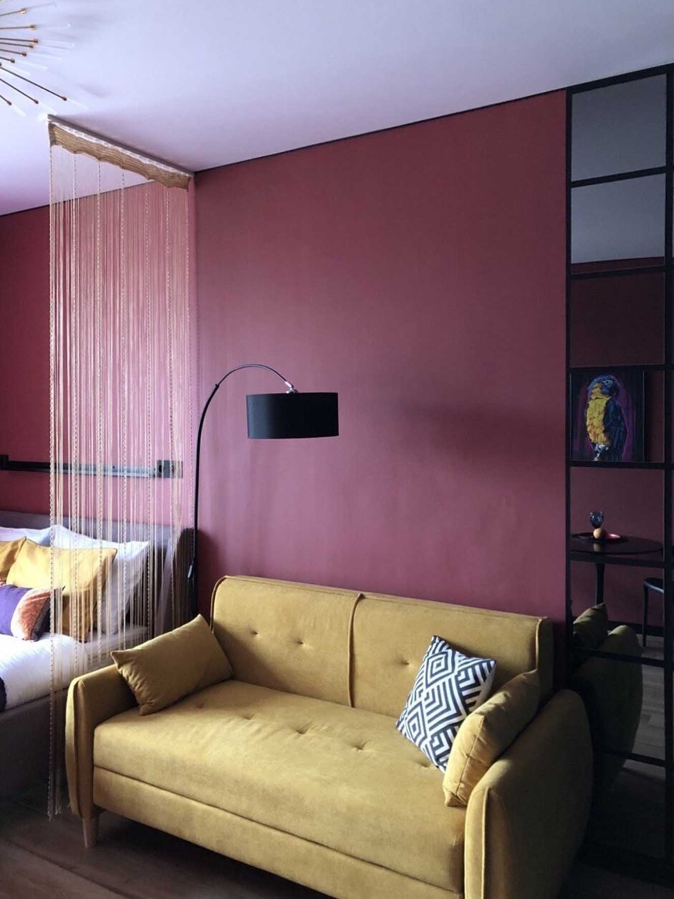 21 m2-es garzon átalakulása betondobozból színes kis otthonná 21 m2-es garzon átalakulása betondobozból színes kis otthonná