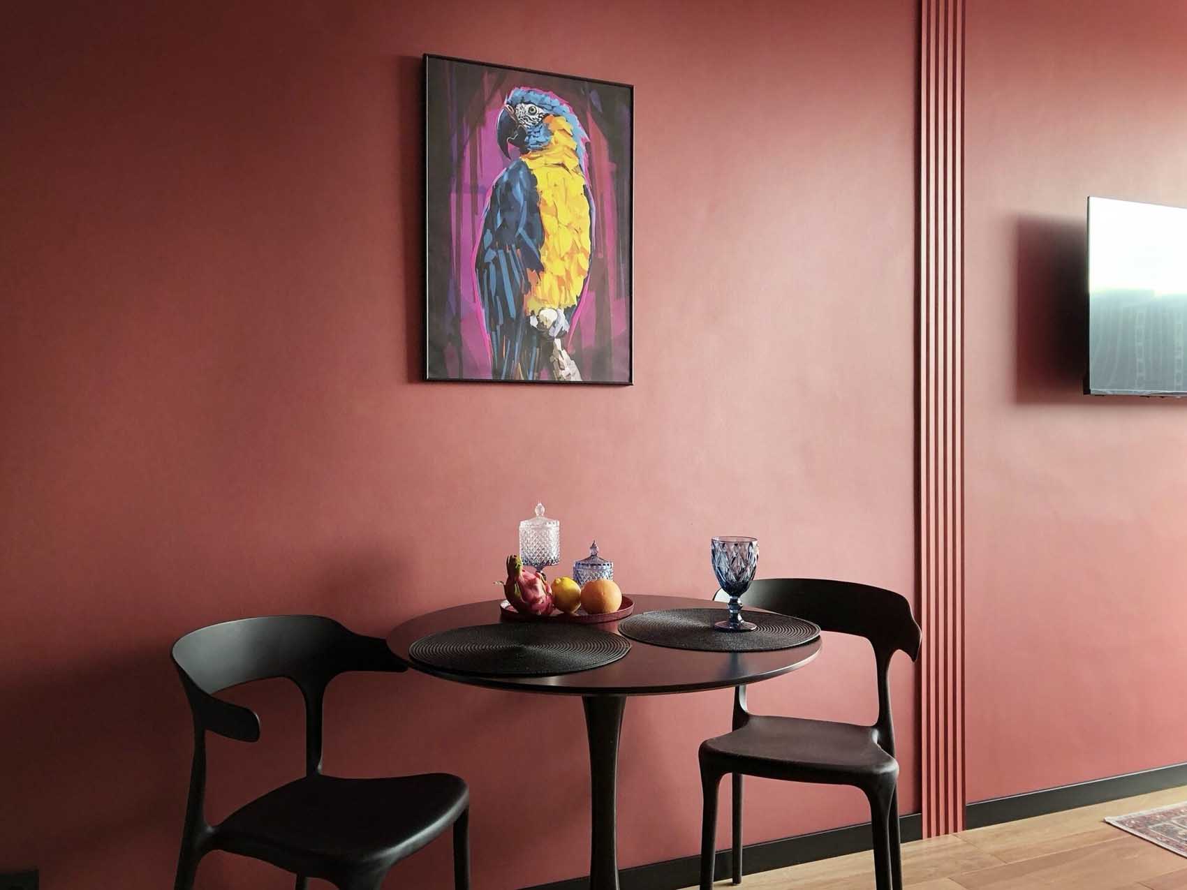 21 m2-es garzon átalakulása betondobozból színes kis otthonná 21 m2-es garzon átalakulása betondobozból színes kis otthonná