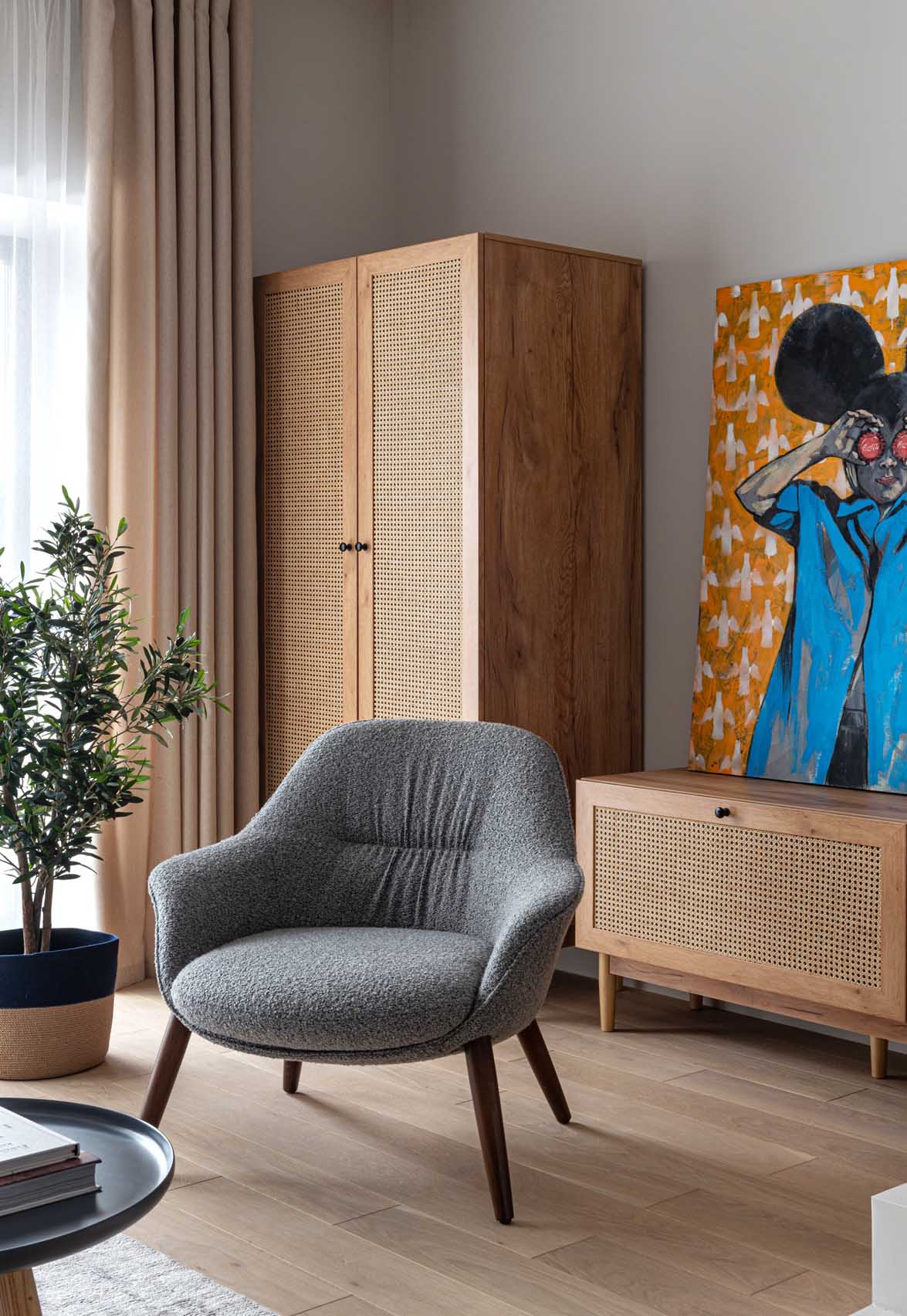 Könnyed, nyitott elrendezés egyedül élő férfinak: 32 m2-es lakás új lakóparkban Könnyed, nyitott elrendezés egyedül élő férfinak: 32 m2-es lakás új lakóparkban