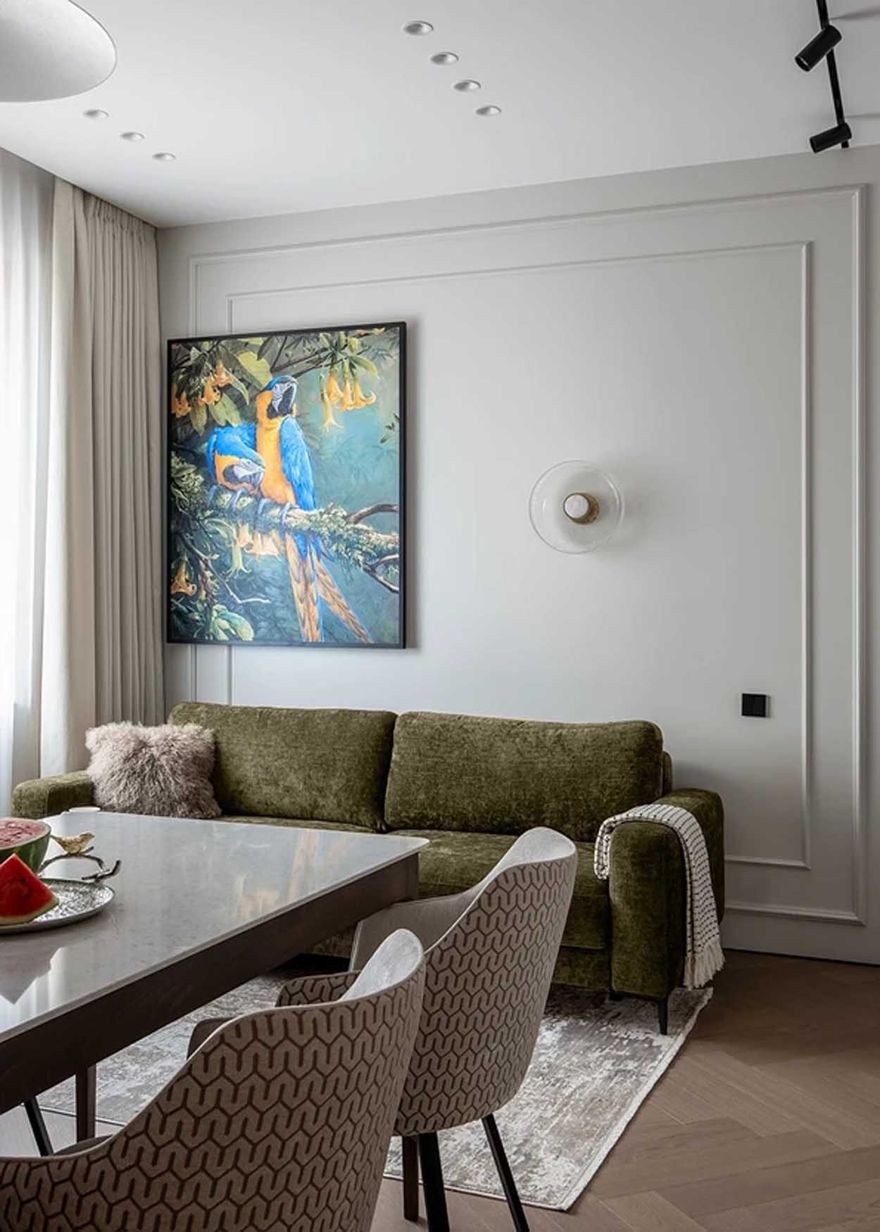 Életteli enteriőr átgondolt lakberendezési megoldásokkal Életteli enteriőr átgondolt lakberendezési megoldásokkal