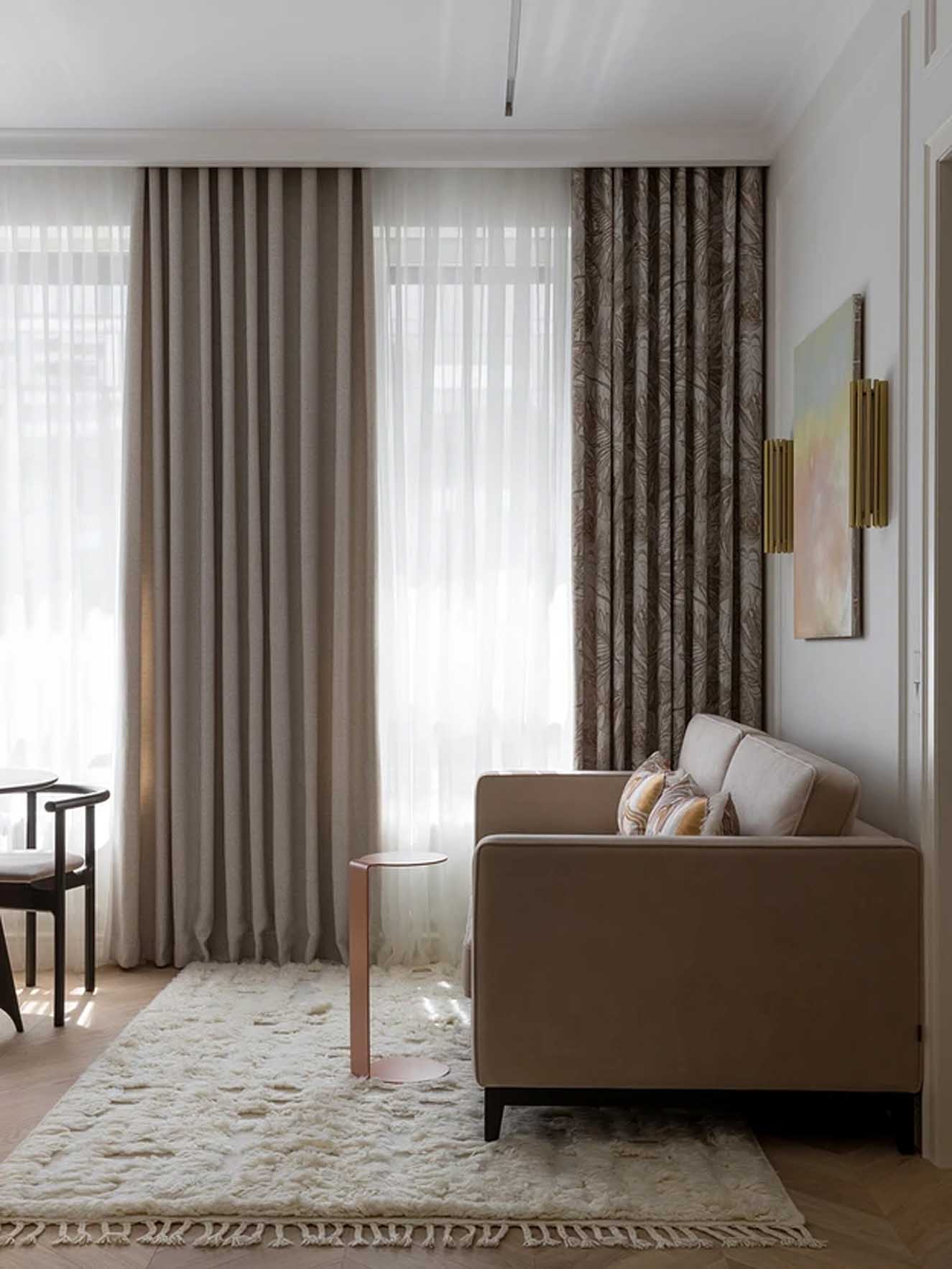 Férfi lakása, hölgyek otthonára jellemző könnyedség és melegség 41 m2-en Férfi lakása, hölgyek otthonára jellemző könnyedség és melegség 41 m2-en