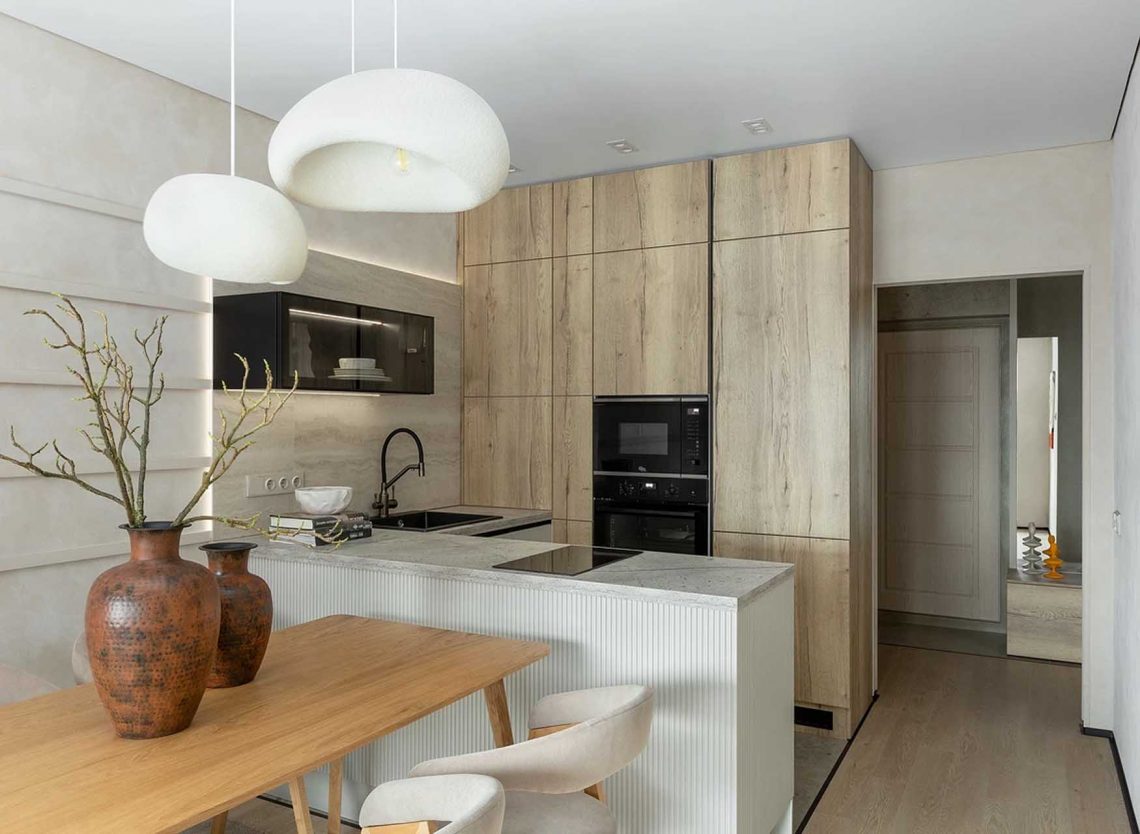 Japandi harmónia 41 m2-en