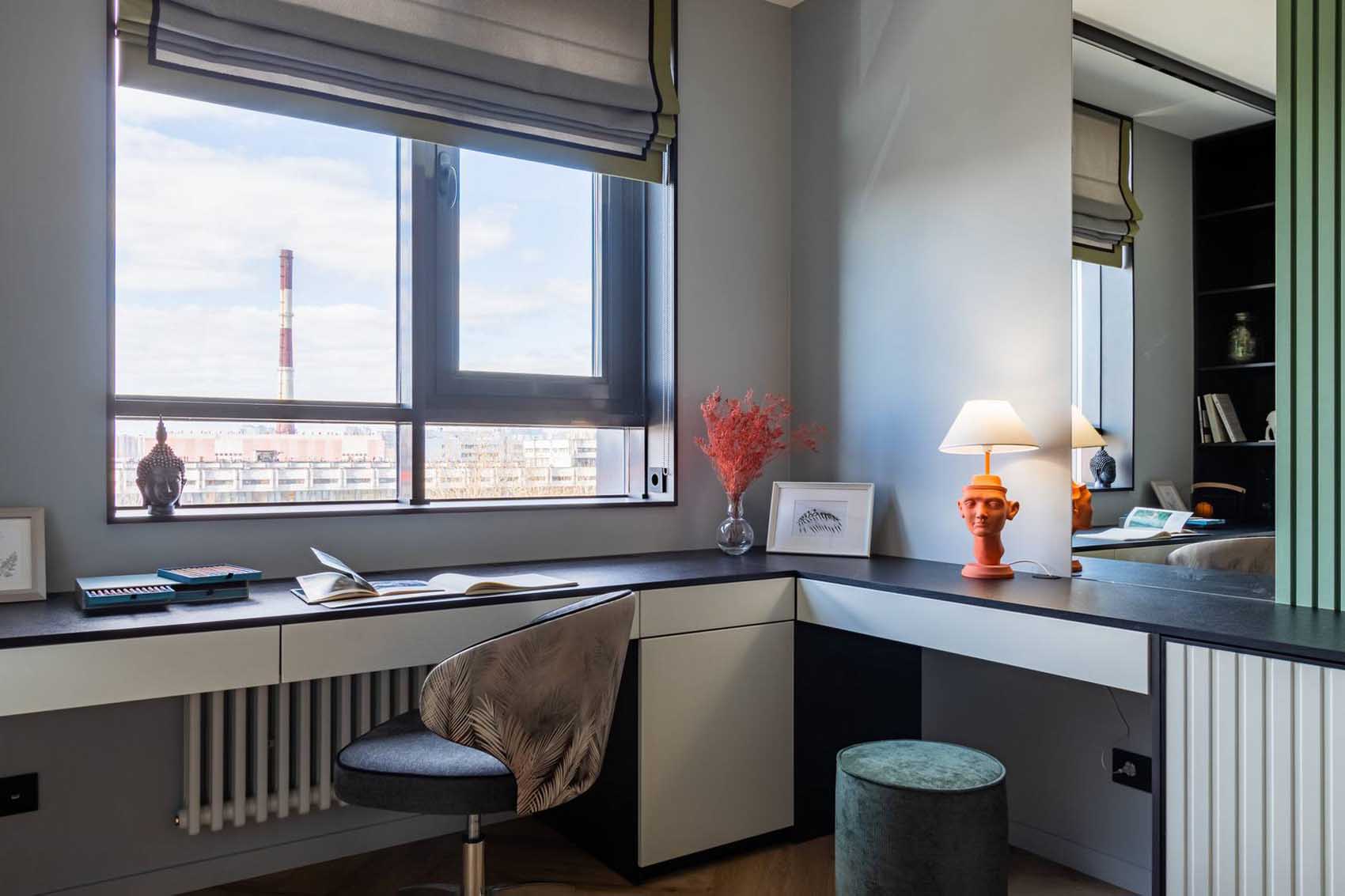 Frissesség 50 m2-en: fiatal nő első otthona zöld tónusokkal és egyedi megoldásokkal Frissesség 50 m2-en: fiatal nő első otthona zöld tónusokkal és egyedi megoldásokkal