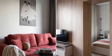 Maximális tárolókapacitás beépített bútorokkal