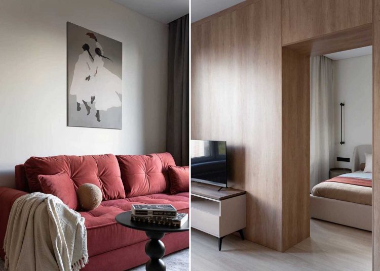 Maximális tárolókapacitás beépített bútorokkal